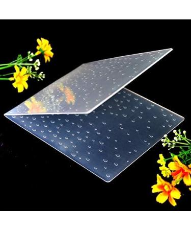 Kwan Crafts Raindrop Plastic Embossing Folder for Card Making and Scrapbooking - 12.1x15.2cm - Buy Online on GoSupps.com