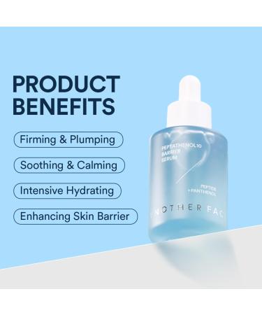 ANOTHER FACE PEPTATHENOL10 Barrier Serum + Aqua Balance Cream Glowing & Firming for Anti Aging Pore Minimizing Soothing Sensitive Skin Hydrating for Dry Skin Vegan Korean Skin Care - Buy Online on GoSupps.com