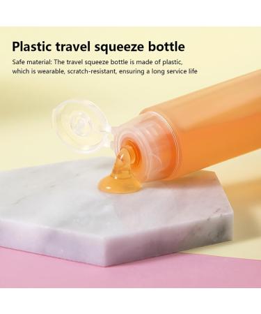 dijiusidy Travel Squeeze Bottle Portable Cosmetic Container Refillable Pocket Squeezable Dispenser Tube Household Personal Care 50ML Pink - Buy Online on GoSupps.com