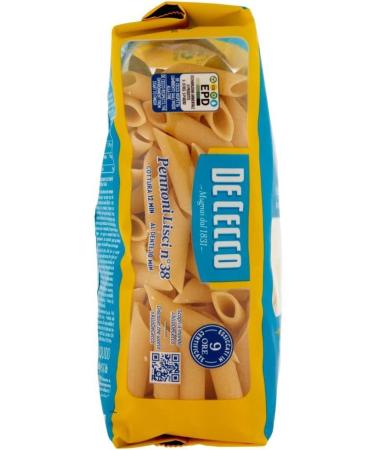  Italian Gourmet E.R. Smooth Pennoni No. 38 500 g + Pulp Italian Gourmet Pulp 400 g Pack of 24 - Buy Online on GoSupps.com