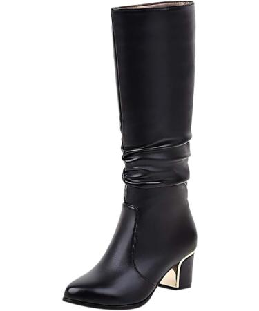 Shop Stylish Women's Halfange Lace-Up Boots - Black & Brown Leather Winter Footwear | Trendy & Warm | EU Size 39-47 - Buy Online on GoSupps.com