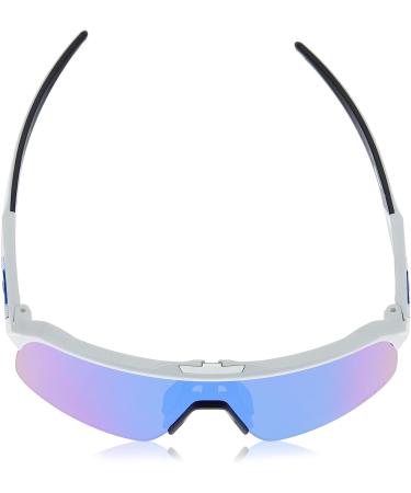 Oakley Men's Oo9463 Sutro Lite Rectangular Sunglasses - Matte White/Prizm Sapphire - Buy Online on GoSupps.com