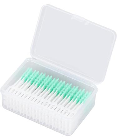 Floss Interdental Brush - 160 Disposable Soft Tooth Cleaning Tools for Adults & Children | Green Oral Care - Buy Online on GoSupps.com