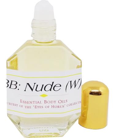 Nude - Type Bill Blass For Women Scented Body Oil Fragrance Roll-On - Light Gold - 1/2 oz. - ID#25095 0.5 Fl Oz (Pack of 1)