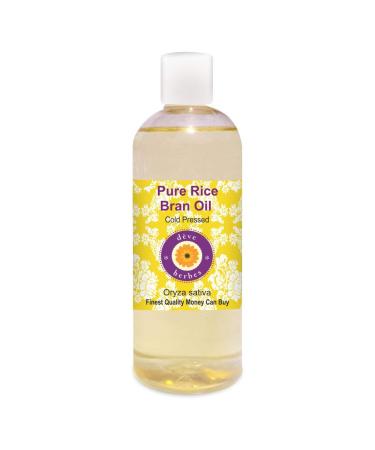Deve Herbes Pure Huile de Son de riz (Oryza sativa) Press Froid qualit th rapeutique naturelle 200ml (6 76 oz)