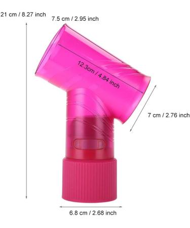 Nunafey Salon Styling Tools - Pink Hair Roller & Dryer Curls Diffuser for Most Hair Dryers - Buy Online on GoSupps.com