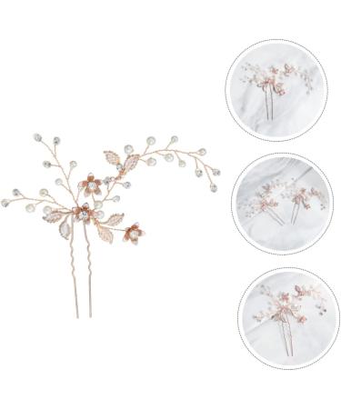 HONMEET Bridal Hair 1pc Handmade Hairpin Wedding Headpiece for Bride Hanfu Hair Accessories Wedding Hair Clip Metal Hair Clips Bowknot Hair Bride Hair Clips Fashionable Headdress Pearl - Buy Online on GoSupps.com