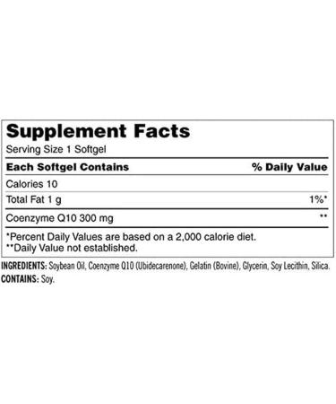 Kirkland Signature CoQ10 300mg Softgels - 100 Count - Buy Online on GoSupps.com