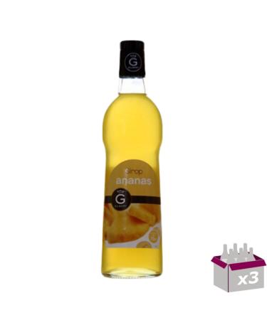 Set of 3 Rioba Syrups – Pineapple – 3x70cL