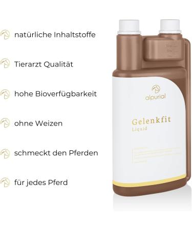 Alpurial Jointfit for Horses - 1L Joint Support | Veterinarian Developed Natural Formula - Buy Online on GoSupps.com