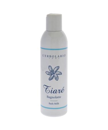 LErbolario Tiare Bath Milk 6.7 oz - Relaxing Body Wash with Tiare Flowers Monoi & Coconut Milk - Floral Fruity Scent - Cruelty-Free International Shipping - Buy Online on GoSupps.com