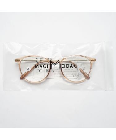 Magimodac Women s Blue Light Filter Computer Glasses - Stylish Metal Frame Anti-Blue Light Nerd Glasses in Black - Buy Online on GoSupps.com