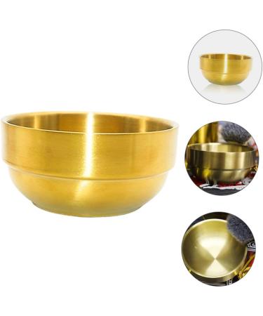 Frcolor Pigment 3ST Foam Dishwasher Razor Soap Cream Mug - Facial Cleaning Cup & Beard Shaving Tool (Golden 9x9x4.9cm) - International Shipping Available - Buy Online on GoSupps.com