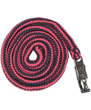 HKM Halter with Rope Panic & Fly Fringes - Mocha/Milky Pink Thoroughbred VB Cob - International Shipping Available - Buy Online on GoSupps.com