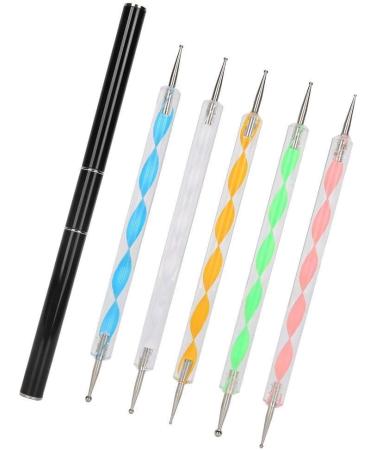 Buy Alupre Nail Art Dotting Pen Set - Double-End UV Gel Painting Tools for Perfect Manicure Accessories - International Shipping Available - Buy Online on GoSupps.com