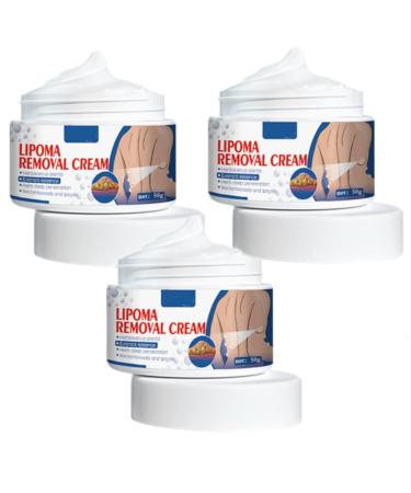 JIFOVER LipoPRO Instant Lipoma Removal Cream 50g LumpFree Lipoma Removal Cream Skin Anti Swelling Ointment Get Rid of Your Fatty Lipoma Lumps (3pcs)