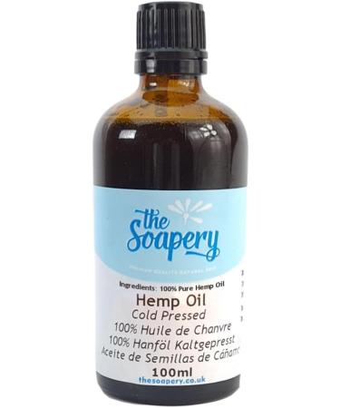 Hemp Oil - 100 ml - 100% Pure Virgin Cold Pressed Vegan - Buy Online on GoSupps.com