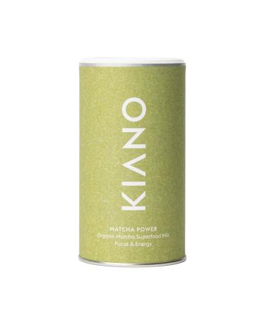 Kiano Bio Matcha powder Matcha Latte-Finest Holy Japanese Ceremonies Matcha supplemented with ginger cinnamon date powder 200g Matcha Latte Superfood mix - Buy Online on GoSupps.com