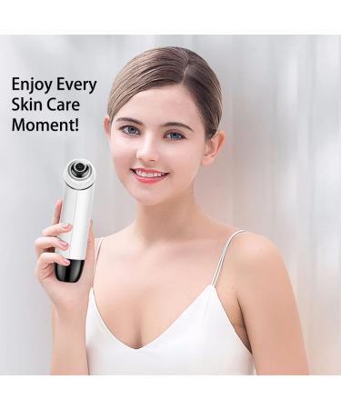 Glamne Blackhead Remover Vacuum | Electric Rechargeable Pore Cleaner for Men and Women - Pink - Buy Online on GoSupps.com