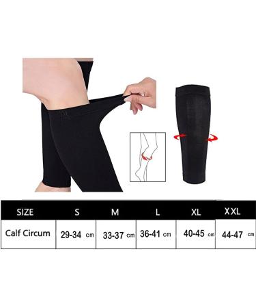 PBFONE Compression Stockings for Women & Men - 30-40 mmHg Calf Support Beige XXL Ideal for Varicose Veins - Buy Online on GoSupps.com