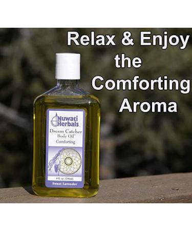Lavender Oil for Bath & Body | Nuwati Herbals Dream Catcher - All-Natural Skincare and Relaxation Made in the USA 8oz - Buy Online on GoSupps.com