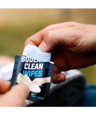 Premium Squeaky Clean Wipes for All Shoes - 24 Pack Individually Wrapped - Dual Textured - Portable Resealable Bag - Keep Your Footwear Looking Brand New! - Buy Online on GoSupps.com