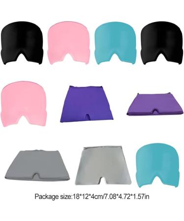 Dajidafu Eye Patch Multifunctional Gel Migraine Relief Hat Lightweight Eyepatches Sleeping Covers Cooling Cover Tension Women Double Layer/Gray - Buy Online on GoSupps.com