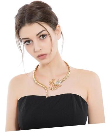 CALLARON 1pc Necklace Delicate Choker Neck Chain Foldable Necklet Collar Neckline Accessories Miss - Buy Online on GoSupps.com