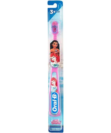 Oral-B Disney Princess Extra Soft Toothbrush & Crest Kids Sparkle Fun Toothpaste Set for Girls Age 3+ - 1 Princess Toothbrush & 2 Cavity Protection Toothpaste Tubes - Buy Online on GoSupps.com