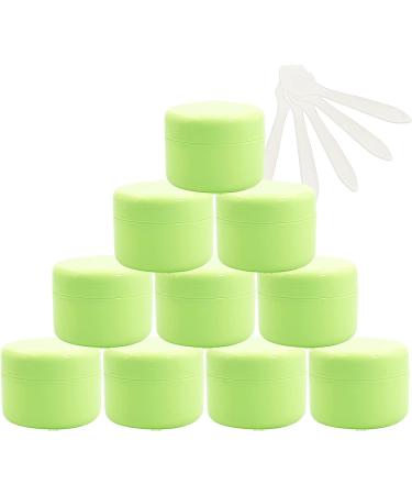 empty jars with lids cosmetic jar B0CL9K7SRC12 PC Empty 50ml Pink Plastic Cosmetic Jars with Screw Lid 50g Small Pot with Inner Linner for Cosmetic Travel Gel Lip Balm + 5X Spatula (Color : Roze S (