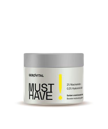 Farmec SA Grovital Must Have Sorbet moisturing creams with 2 nicinimids and hyaluronic acid antisripping cream elated hydrated and repaired skin 50 ml