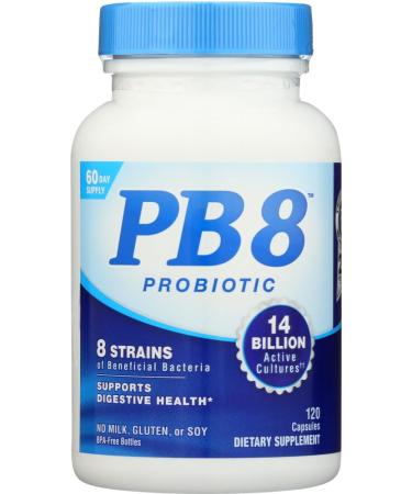 PB 8 Pro-Biotic Acidophilus - 120 Capsules ( Value Pack of 4)