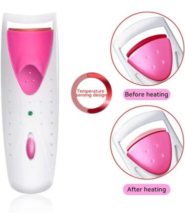 Electric Eyelash Curler - Painless Safe & Portable Heated Beauty Tool for Perfect Lashes - Buy Online on GoSupps.com