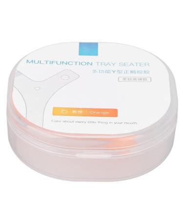 Orthodontic Chewies | Y-Shaped Aligner Bite Chewies | Orange Flavor | Prevent Facial Distortion | International Shipping Available - Buy Online on GoSupps.com