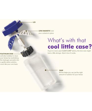 Clear Care Triple Action Cleaning & Disinfecting Solution - Pack of 2 - Save Big Today! - Buy Online on GoSupps.com