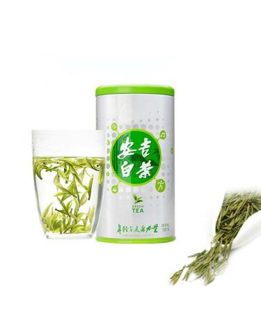 Th blanc Bon Anji Baicha du d but du printemps Un bourgeon Une feuille Th vert Th de Chine 100g