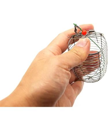 10pcs Stainless Steel Carp Fishing Bait Trap Cage - 4.0cm Dia Medium Sized Fishing Gear Tackle Accessories - Buy Online on GoSupps.com