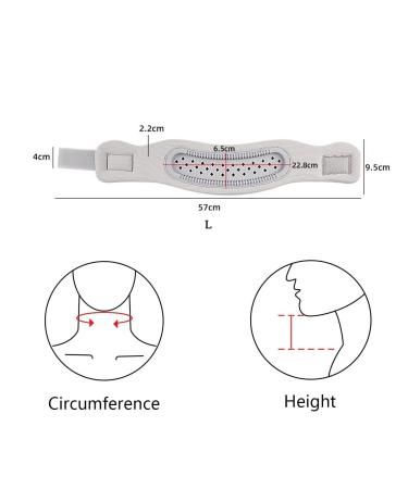 Kimdaro Neck Support for Pain Relief | Adjustable Soft Foam Collar for Sleeping | Spine Stability | Unisex Comfort - Buy Online on GoSupps.com