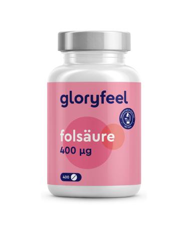 Folic acid - 400 tablets (13 months) - 400 g pure folic acid per tablet - pregnancy & immune system* - 100% vegan laboratory test and made without additives in Germany - Buy Online on GoSupps.com