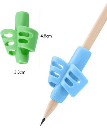 5-Piece Pencil Grip Set for Kids & Adults | Writing Aid for Posture Correction & Handwriting Improvement - Buy Online on GoSupps.com