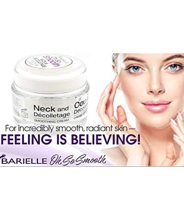 BARIELLE Oh So Smooth Neck and Decolletage Smoothing Cream - Smooth Skin Anti-Aging Cream (1.5 oz) - Shop Internationally - Buy Online on GoSupps.com