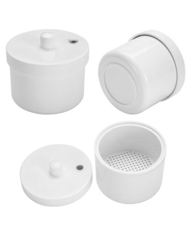 Shop Clean Round Nail Art Box - Durable Glass & Metal Manicure Accessories for Perfect Nails | International Shipping Available - Buy Online on GoSupps.com