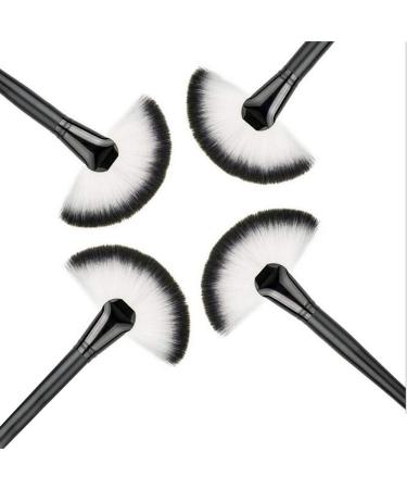 Large Fan Shape Powder Makeup Brush - Perfect for Foundation Blush & Contour | New Multifunctional Cosmetic Brush | International Shipping Available - Buy Online on GoSupps.com