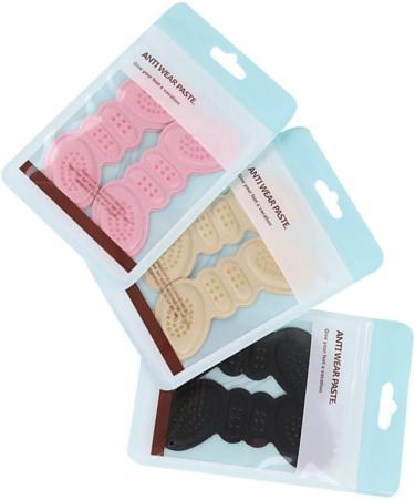 Beaupretty High Heel Pads - Reusable Grips & Cushions for Ultimate Comfort | 3 Pairs Cotton Half-Size Shoe Clips & Clamp Solutions - Buy Online on GoSupps.com