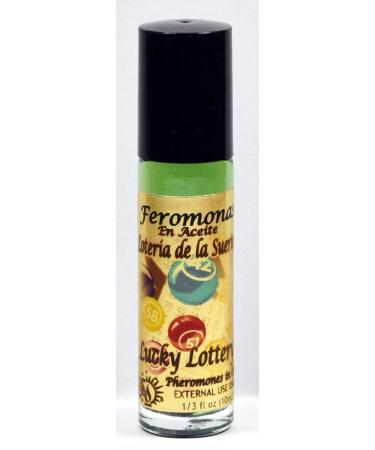 1 Piece Lucky Lottery/Loteria DE Suerte PHEROMONE Oil ROLL-ON Bottle 1/3 OZ 10ML