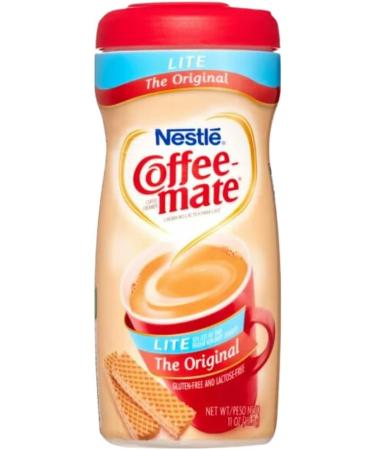 Coffee-mate Original Lite Powdered Creamer 11oz Canister | Gluten Free Lactose Free and Cholesterol Free | Pack of 3 - Buy Online on GoSupps.com