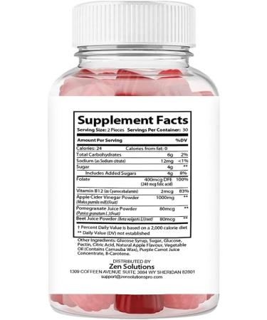 Nutradash Anatomy One Keto ACV Gummies - 60 Gummies for 1 Month Supply - Buy Online on GoSupps.com