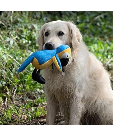Petface Planet Percy Parrot Eco Plush Dog Toy - Sustainable & Fun for Pups - Buy Online on GoSupps.com