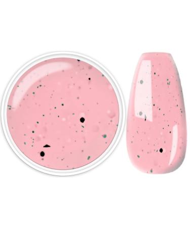 N+M EGGSHELL-PASTELL color gel ++PASTELL-APRICOT++ 5ml highly pigmented self-smoothing medium viscosity UV/DUO/LED