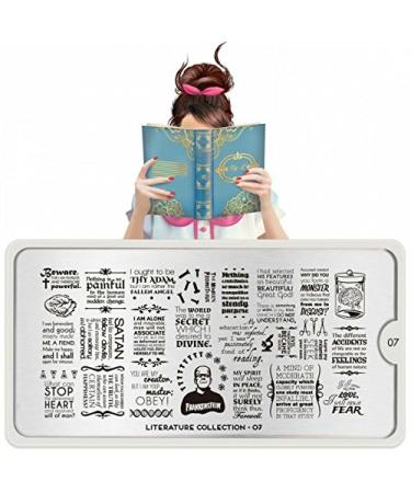 Moyou London Schablon - Literature 07